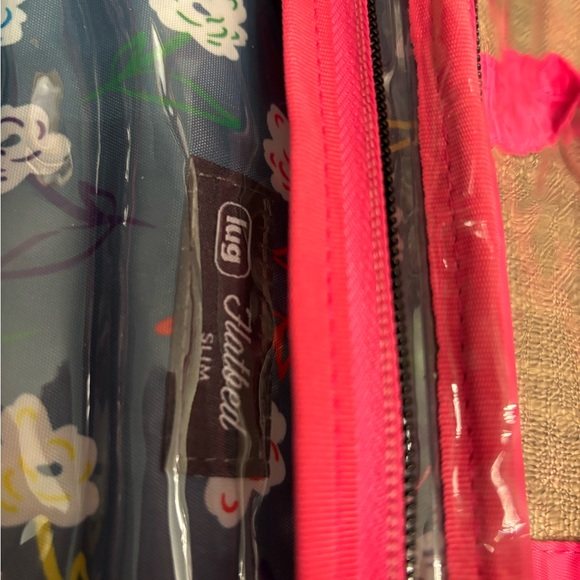 Lug Flatbed Slim Cosmetic Case Magenta - Picture 7 of 10